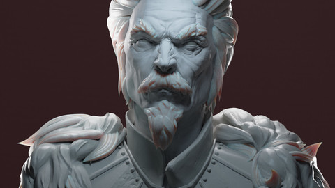 Scar Head Models -humanization