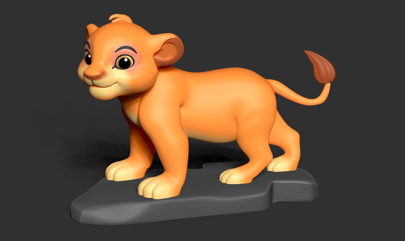 young simba toy