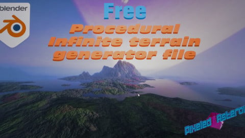Free Procedural Terrain Generator Blender File