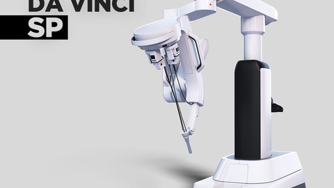 Surgical Robotic System da Vinci SP 3D model