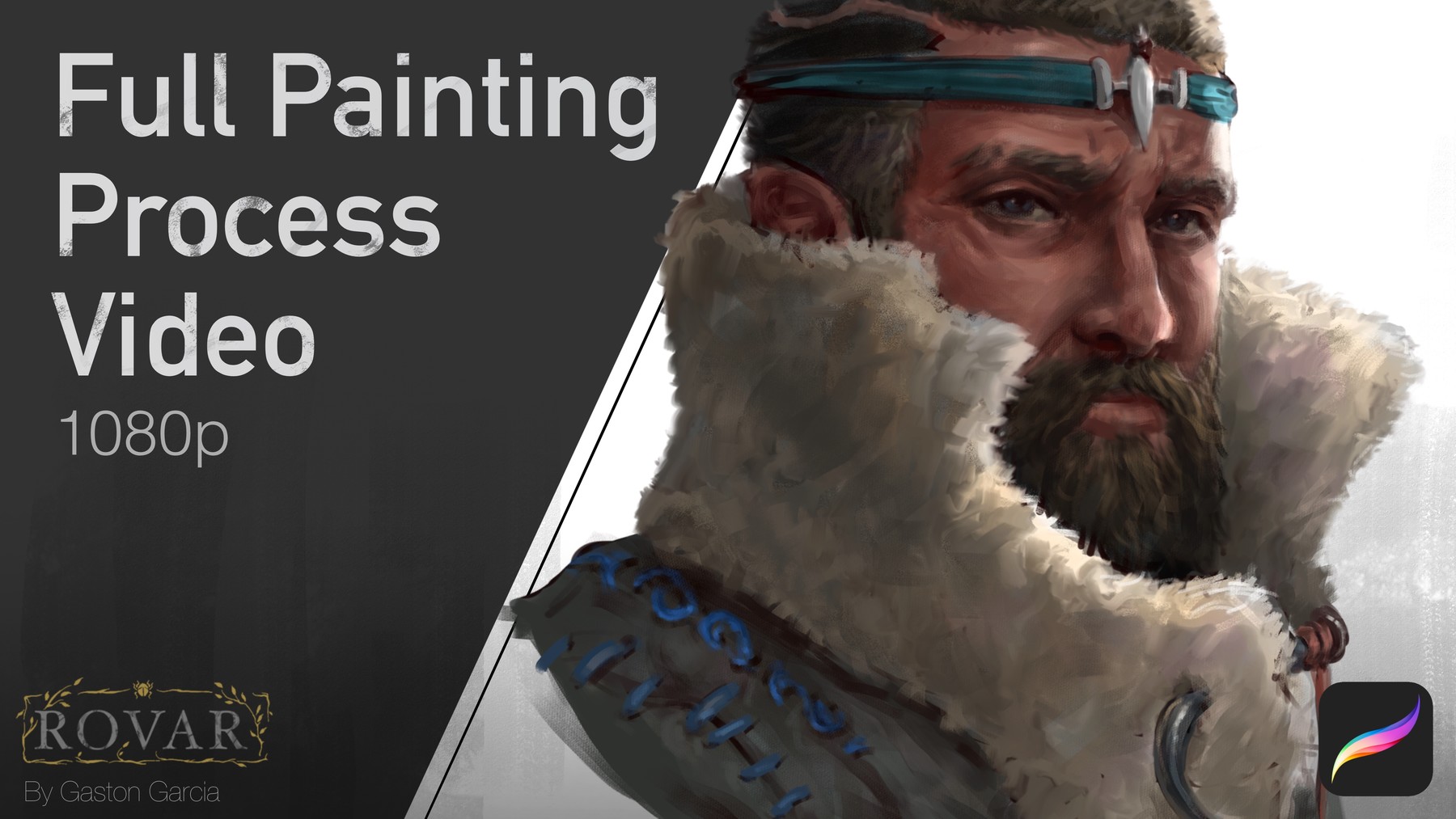 ArtStation Character Bust Painting Full Process Video Tutorials