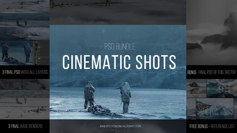 CINEMATIC SHOTS - PSD (Bundle)