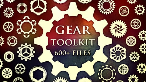 Gear Toolkit (Brushes, JPG, PNG, SVG)