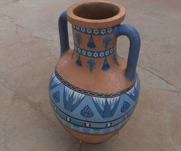 ArtStation Egyptian Pots Game Assets