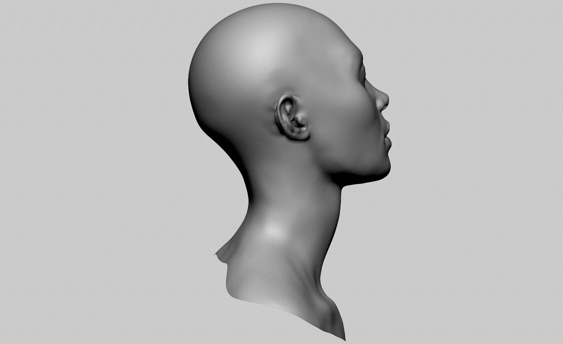 Artstation Base Female Head 06 Resources