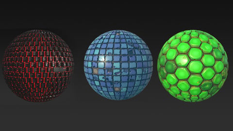 3 Free Procedural Textures