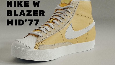 Nike W Blazer Mid 77 - Bicycle Yellow