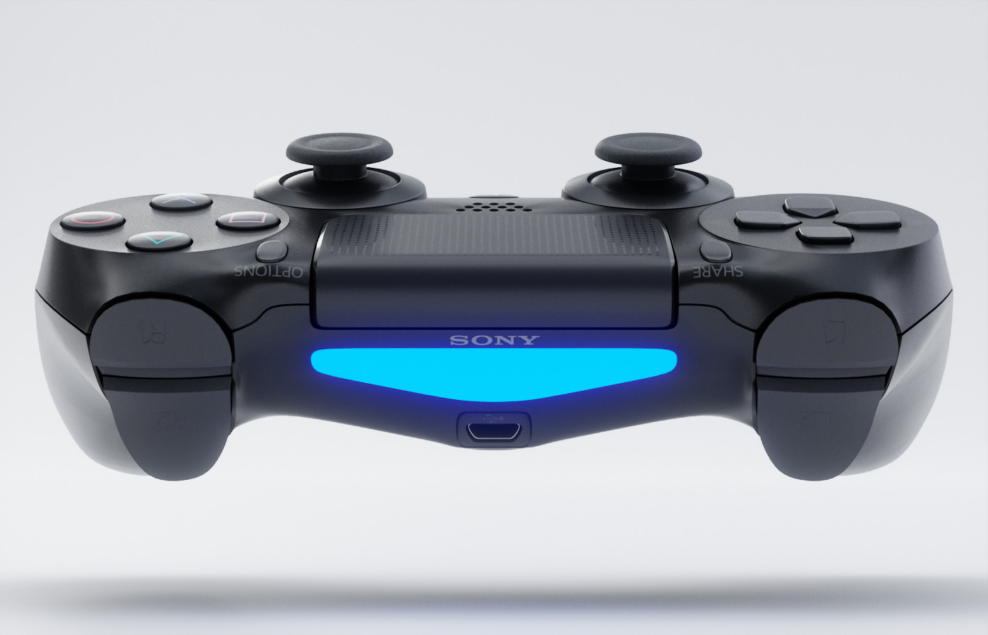 Patrick Zhiaran - Sony PS4 Controller - DualShock 4 3D Model