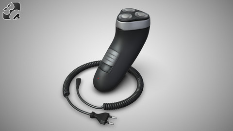 Electric Shaver With Charging Cable