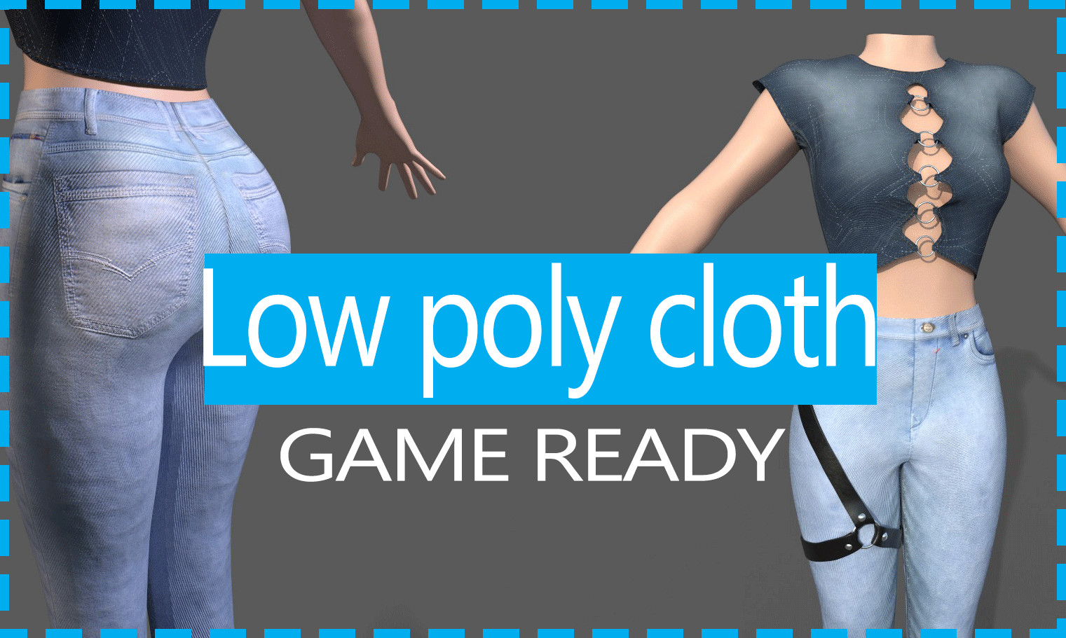 ArtStation - Second life game ready cloth game asset | Game Assets