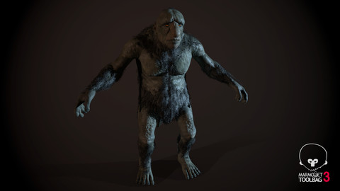 Troll 3d model (+ Rig)