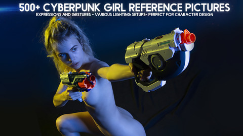 500+ Cyberpunk Girl Reference Pictures for Artists