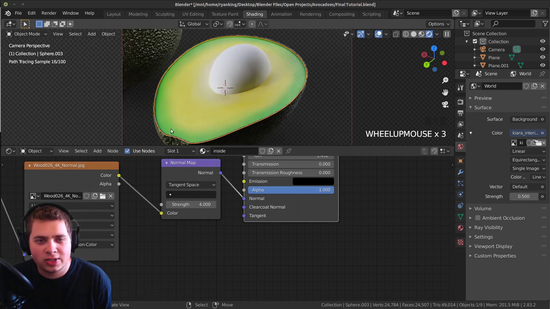 ArtStation How to Create Realistic Avocados (Blender Tutorial