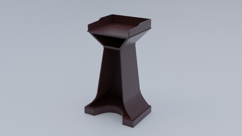 Pulpit Low-Poly