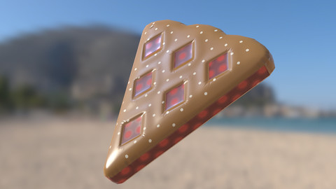 inflatable water or pool toy Vlaai Dutch Cherry Cake