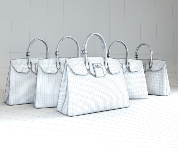 ArtStation - Hermes Birkin Female Handbags