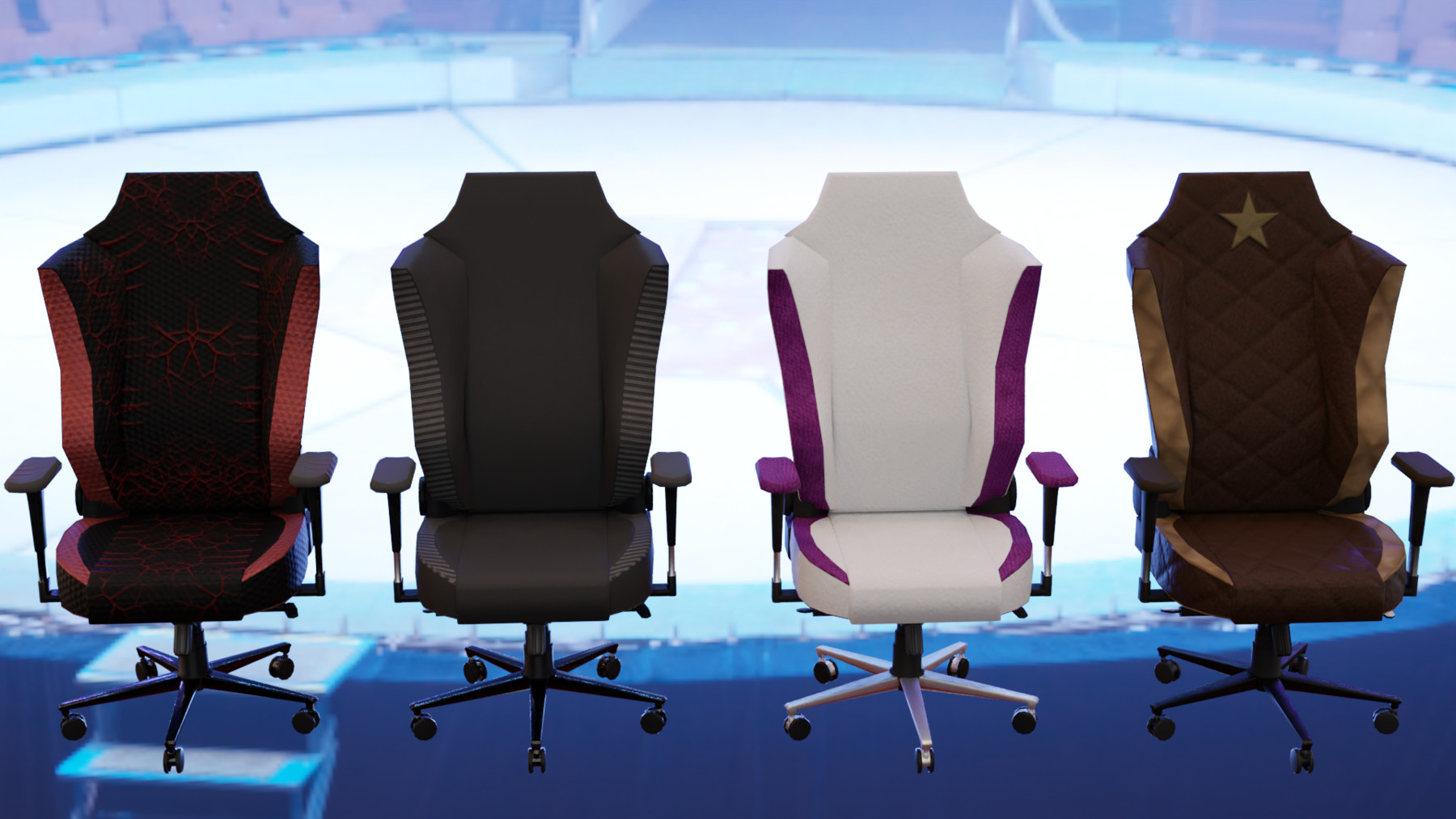 Artstation Gaming Chair 3d Model Game Assets