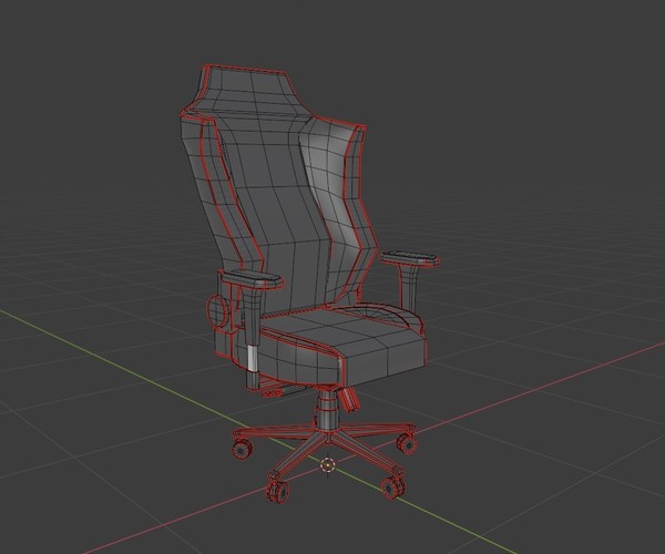 Artstation Gaming Chair 3d Model Game Assets