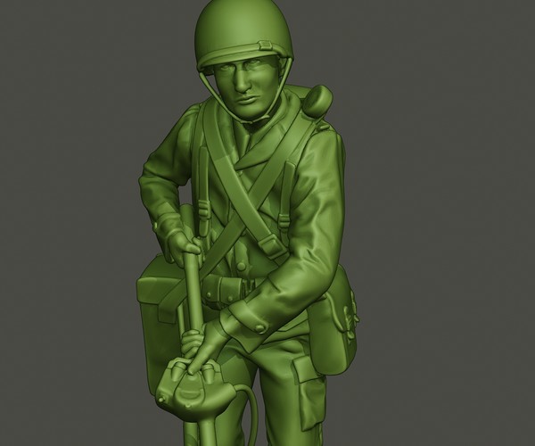 ArtStation - American engineer soldier ww2 Analyzing A9 | Resources