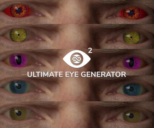 Unpleasantly speech Assumption ArtStation - Ultimate Eye Generator 2 | Game Assets
