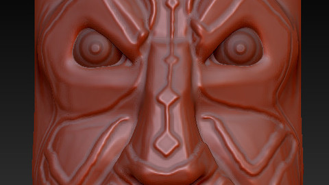 Darth Maul Tiki Mask - 3D Print