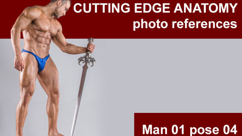 Cutting edge photo references Man 01 pose 04