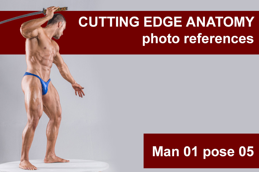 Artstation Cutting Edge Photo References Man 01 Pose 05 Resources