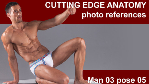 Cutting edge photo references Man 03 pose 05