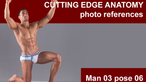 Cutting edge photo references Man 03 pose 06
