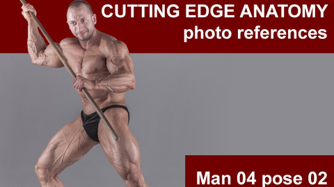Cutting edge photo references Man 04 pose 02