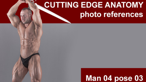 Cutting edge photo references Man 04 pose 03