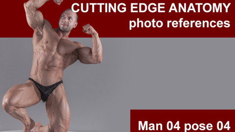 Cutting edge photo references Man 04 pose 04