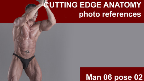 Cutting edge photo references Man 06 pose 02