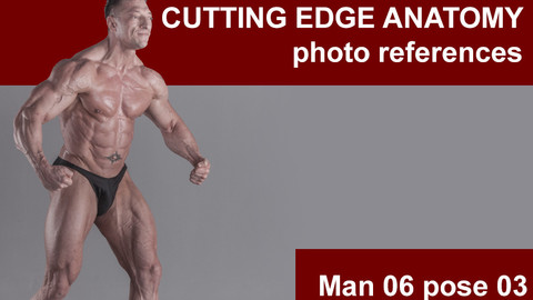 Cutting edge photo references Man 06 pose 03