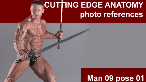 Cutting edge photo references Man 09 pose 01