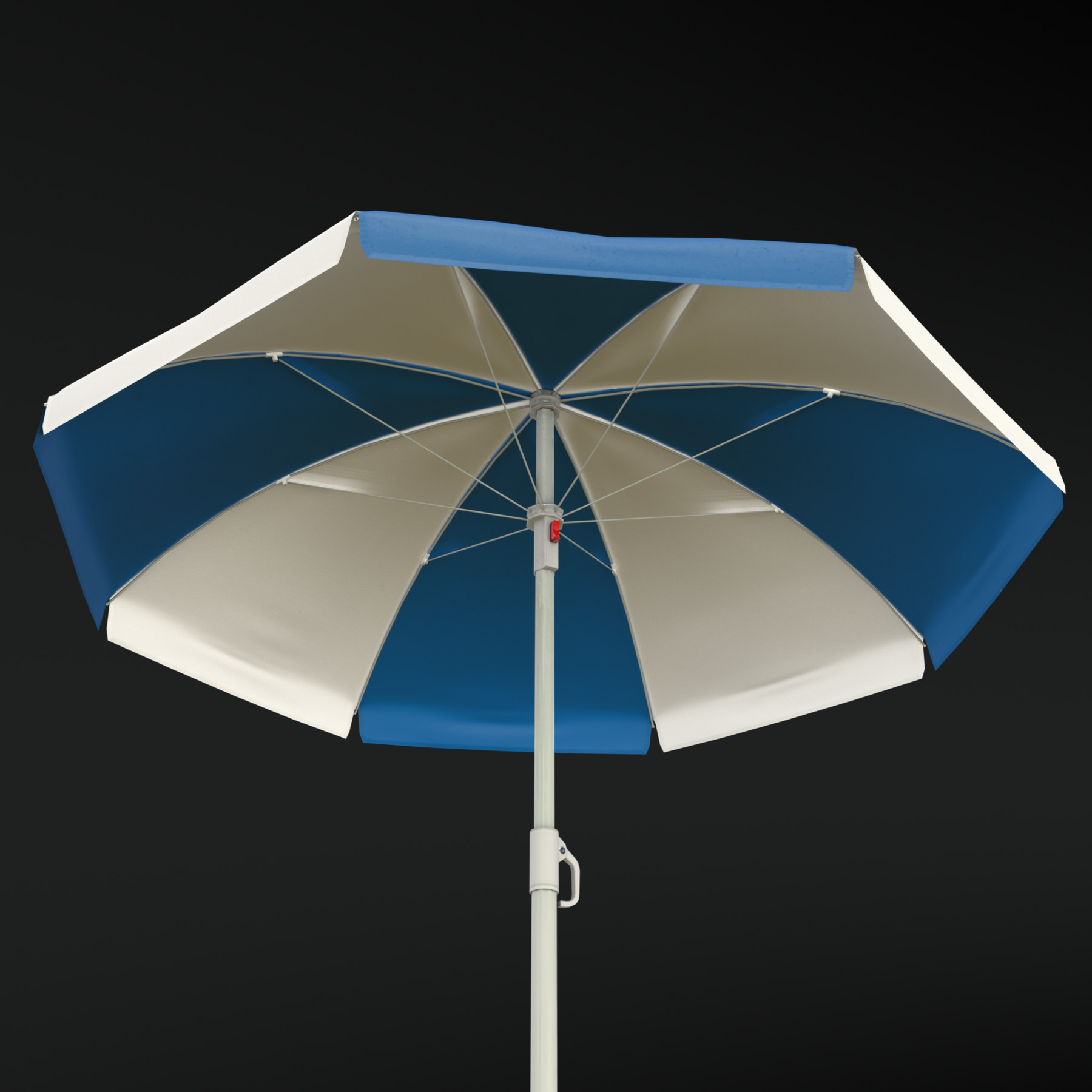 ArtStation Garden Umbrella V2 Clean and Dirty 4 Colours Game Assets