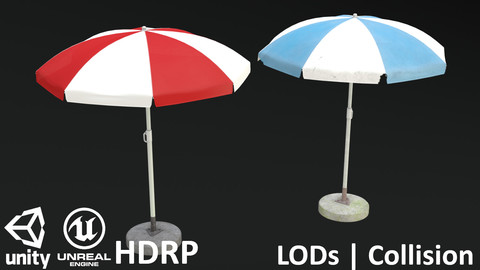 Garden Umbrella V2 - Clean and Dirty - 4 Colours