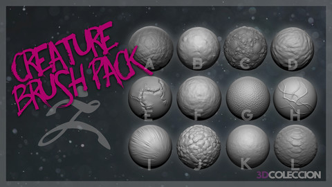 30 Brushes Creature Skin Pack /E.C.L