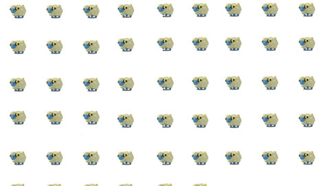 Mareep Battle sprite side view rpg maker MV