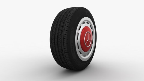 Mercedes-Benz 280 SL Wheel 3d Model