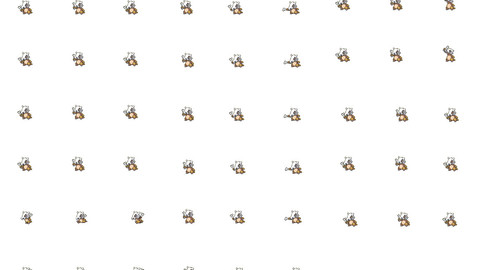 HQ CUBONE BATTLE SPRITE 2D