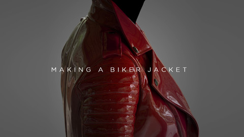 Marvelous Designer 7: Making a Biker Style Jacket