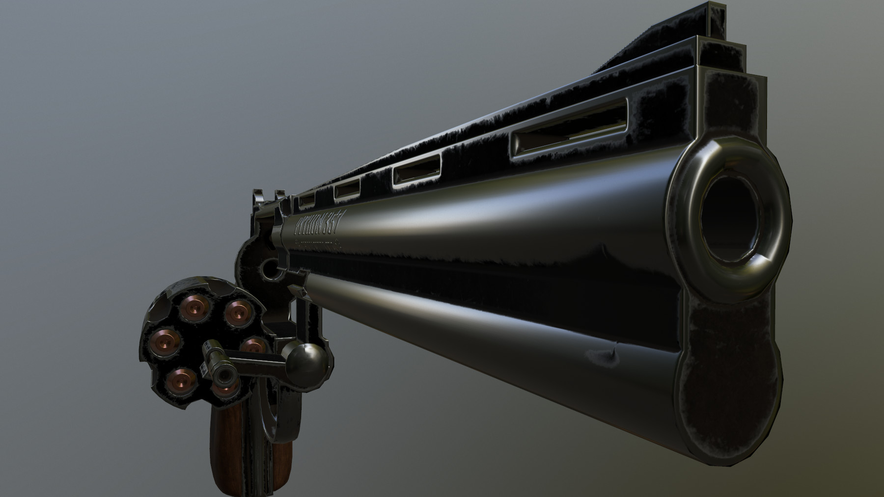 ArtStation - Colt Python | Game Assets