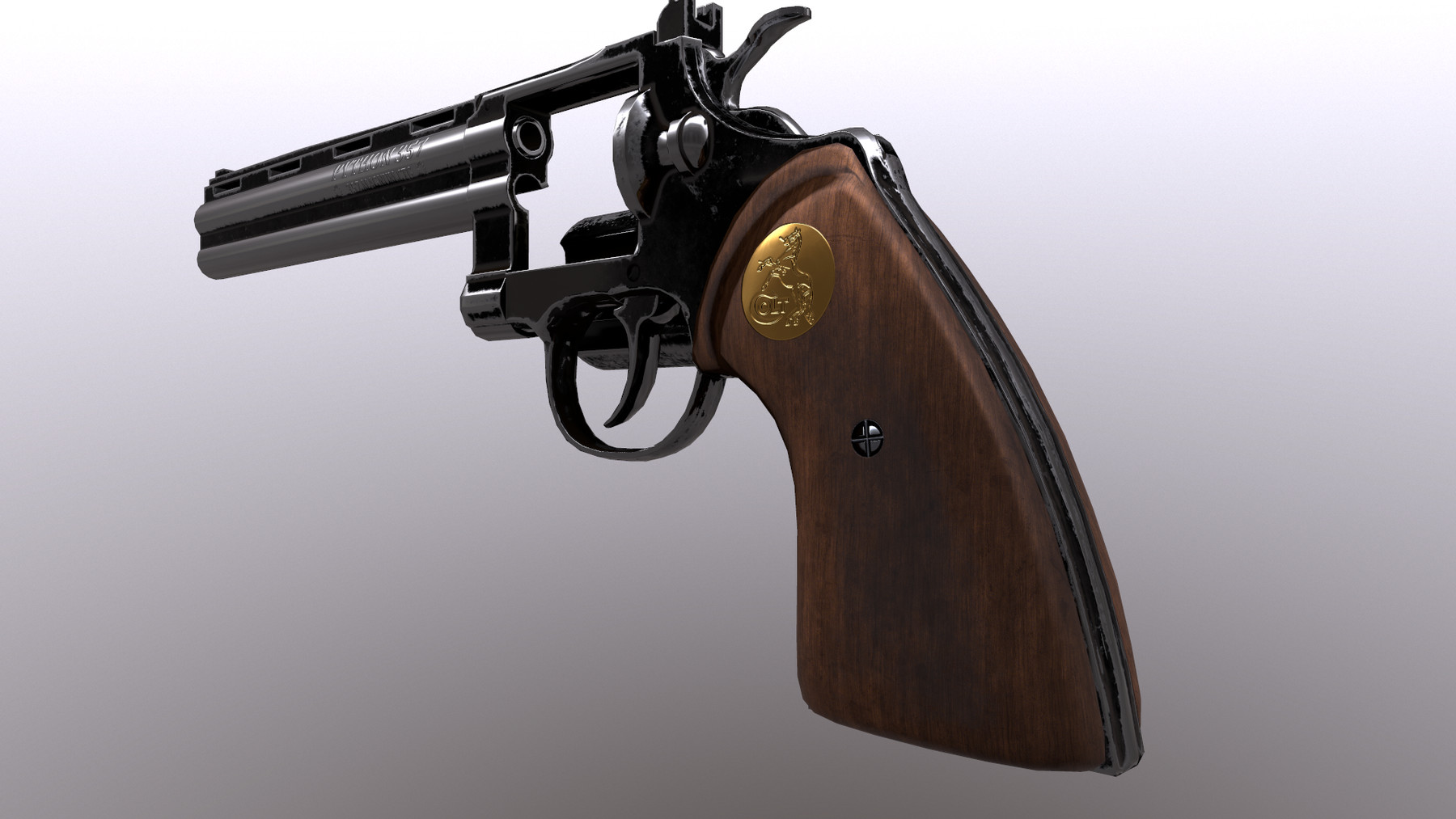 ArtStation - Colt Python | Game Assets