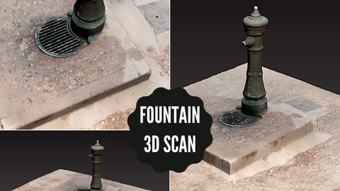 Photogrammetry: Fountain 3D Scan & Picture Sources