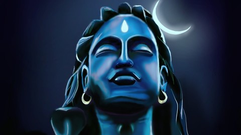 Digital Painting of Shiva