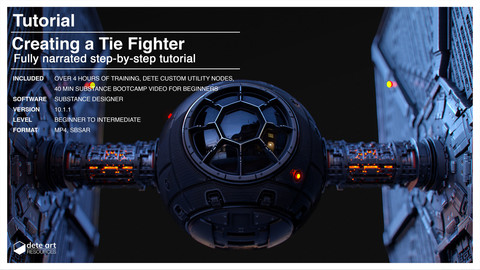 Tutorial | Creating a Tie Fighter with Substance Designer