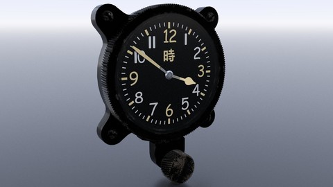 JAPANESE CLOCK GAUGE