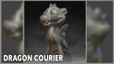 Dragon Courier - 3D Print Files