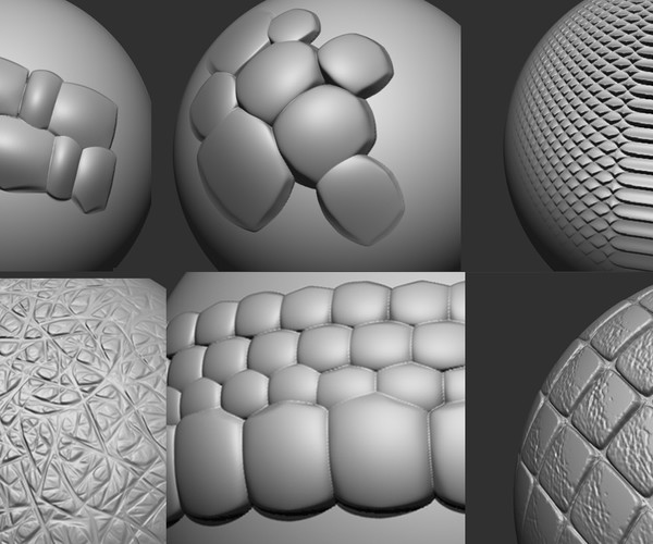 ArtStation Animals Skin Brushes ZBrush Brushes